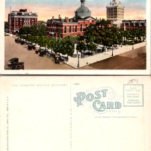 Vintage Tampa Florida Postcard Elk's Home Court House New City Hall - Image 1